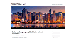 Desktop Screenshot of citizen-travel.com